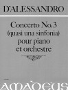 D'ALESSANDRO Concerto No. 3 op. 70 - Score