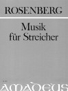 ROSENBERG Music for strings (1922) - score