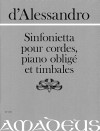 D'ALESSANDRO Sinfonietta op. 51 - Score