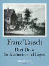 TAUSCH 3 duos op. 21 for clarinet and bassoon