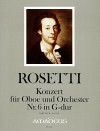 ROSETTI Oboenkonzert Nr. 6 G-dur (RWV C36) - Part.
