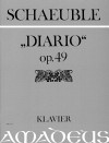 SCHAEUBLE ”Diario” for piano op. 49 (1964/65)