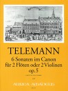TELEMANN 6 Sonaten im Canon op. 5 · TWV 40:118-123