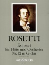 ROSETTI  Concerto for flute G major (RWV C27)