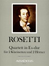 ROSETTI Quartett Es-dur (RWV B17) - Part.u.St.