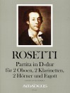 ROSETTI Partita D major (RWV B2) - score & parts
