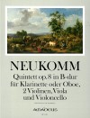 NEUKOMM Quintet in B major op. 8 - Score & Parts