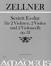 ZELLNER Sextett in Es-dur op. 32 - Erstdruck