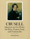 CRUSELL Quartet in D major op. 8 - Score & Parts