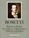 ROSETTI Partita D major (RWV B3) - score & parts