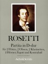 ROSETTI Partita D major (RWV B4) - Score & parts