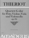THIERIOT Quartet in G major op. 84 - Score & Parts