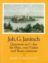 JANITSCH Quartetto in C-dur (Lund Nr. 5)