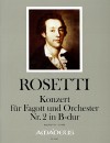 ROSETTI Concert for bassoon (RWV C69) - Score