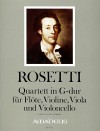 ROSETTI Quartet G major flute/stringtrio (RWV D16)