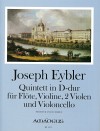 EYBLER Flute Quintet in D major - first edition