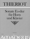 THIERIOT Sonate Es-dur für F Horn und Klavier