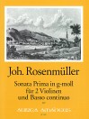 ROSENMÜLLER Sonata prima in G major