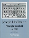 HOFFMANN J. 2. Streichquartett G-dur - Erstdruck