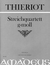 THIERIOT String quartet g minor - First Edition