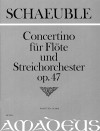SCHAEUBLE Concertino op. 47 - Score