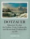 DOTZAUER Quartett Es-dur op. 130 - Part.u.St.