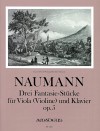 NAUMANN 3 Fantasie-Stücke op. 5 - Part.u.St.