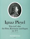 PLEYEL Trio I op. 47/1 C major - Score & Parts