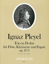 PLEYEL Trio III op. 47/3 D major - Score & Parts