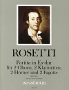 ROSETTI Partita E-flat major (RWV B15) - First Ed.