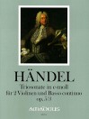 HÄNDEL Triosonate op.5/3 e-moll (HWV 398) Heft III