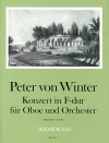 WINTER, P. Oboe conerto F major - Score