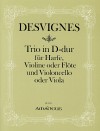 DESVIGNES Trio D major - Score & Parts