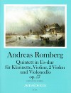 ROMBERG, Andreas Quintett op.57 in E flat major