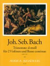 BACH J.S. Sonata a tre in D minor (BWV 527)