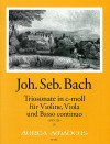 BACH J.S. Sonata a tre in C minor (BWV 528)