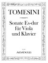TOMESINI Sonate Es-dur für Viola und Klavier