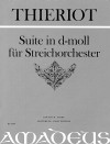 THIERIOT Suite d-moll für Streichorchester - Part.