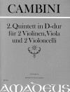 CAMBINI 2. Quintet D major - First edition
