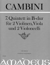 CAMBINI 7. Quintett B-dur [Erstdruck] Part.u.St