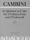 CAMBINI 16. Quintet in C major - First Edition