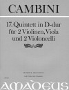 CAMBINI  17. Quintet in D major - First Edition