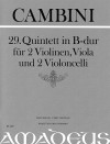 CAMBINI 29. Quintett B-dur [Erstdruck] Part.u.St