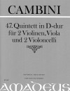 CAMBINI 47. Quintett D-dur [Erstdruck] Part.u.St