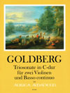 GOLDBERG Sonata a tre in C major - Score & Parts