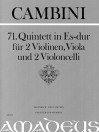 CAMBINI 71. Quintet E flat major - First Edition