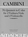 CAMBINI 78. Quintett C-dur [Erstdruck] Part.u.St