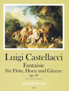 CASTELLACCI L. Fantasy op. 50 - Score & Parts