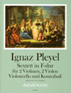 PLEYEL Sextet in f major op. 37 - Score & Parts
