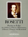 ROSETTI Partita F-dur (RWV B21) - Erstdruck
